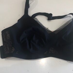 Honeylove crossover lace bra small no pads convertible straps nwot